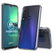 Чехол бампер для Motorola Moto G8 Plus Anomaly Fusion Crystal Clear (Прозрачный)