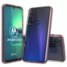 Чехол бампер для Motorola Moto G8 Plus Anomaly Fusion Pink (Розовый)