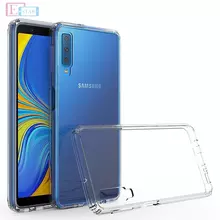 Чехол бампер для Samsung Galaxy A7 2018 Anomaly Fusion Crystal Clear (Прозрачный)