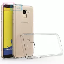 Чехол бампер для Samsung Galaxy J6 2018 J600F Anomaly Fusion Crystal Clear (Прозрачный)