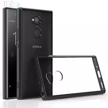 Чехол бампер для Sony Xperia XA2 Anomaly Fusion Black (Черный)