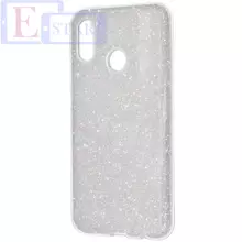 Чехол бампер для Huawei P20 Anomaly Glitter Silver (Серебристый)