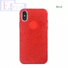 Чехол бампер для Huawei P20 Pro Anomaly Glitter Red (Красный)