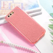 Чехол бампер для Huawei P Smart Anomaly Glitter Pink (Розовый)