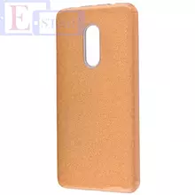 Чехол бампер для Xiaomi Redmi 5 Plus Anomaly Glitter Gold (Золотой)