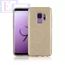 Чехол бампер для Samsung Galaxy A8 Plus 2018 A730F Anomaly Glitter Gold (Золотой)