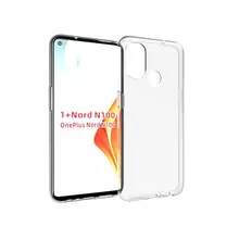 Чехол бампер для OnePlus Nord N100 Anomaly Jelly Crystal Clear (Прозрачный)