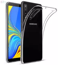 Чехол бампер для Samsung Galaxy A7 2018 Anomaly Jelly Crystal Clear (Прозрачный)