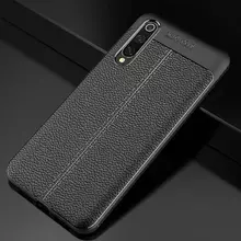 Чехол бампер для Huawei Honor 9X Anomaly Leather Fit Black (Черный)
