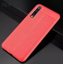 Чехол бампер для Xiaomi Mi9SE Anomaly Leather Fit Red (Красный)