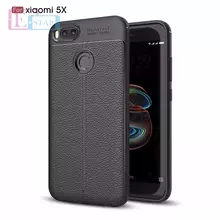 Чехол бампер для Xiaomi Mi5X Anomaly Leather Fit Black (Черный)