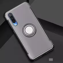 Чехол бампер для Xiaomi Mi9 Lite Anomaly Magnetic Ring Gray (Серый)