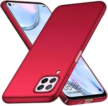 Чехол бампер для Huawei Y5p Anomaly Matte Red (Красный)