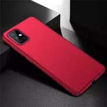 Чехол бампер для Xiaomi Redmi 9T Anomaly Matte Red (Красный)