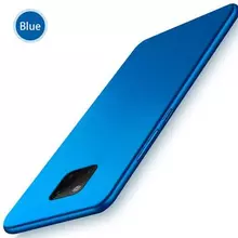 Чехол бампер для Xiaomi Redmi Note 9 Pro Max Anomaly Matte Blue (Синий)