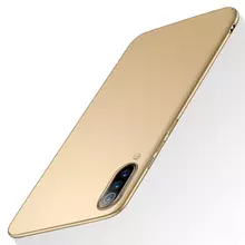 Чехол бампер для Xiaomi Mi9 Lite Anomaly Matte Gold (Золотой)