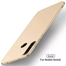 Чехол бампер для Xiaomi Redmi Note 8 Anomaly Matte Gold (Золотой)