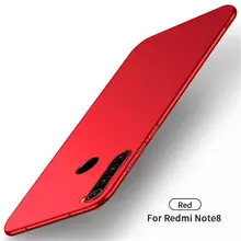 Чехол бампер для Xiaomi Redmi Note 8 Anomaly Matte Red (Красный)