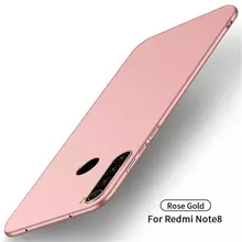 Чехол бампер для Xiaomi Redmi Note 8 Anomaly Matte Rose Gold (Розовое Золото)
