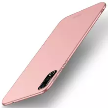 Чехол бампер для Xiaomi Redmi Note 8 Pro Anomaly Matte Rose Gold (Розовое Золото)