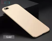 Чехол бампер для Huawei Y5 2018 Anomaly Matte Gold (Золотой)