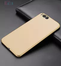 Чехол бампер для Xiaomi Mi Note 3 Anomaly Matte Gold (Золотой)