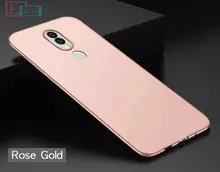 Чехол бампер для Nokia 6.1 Plus Anomaly Matte Rose Gold (Розовое Золото)