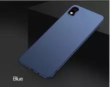 Чехол бампер для Xiaomi Redmi 7A Anomaly Matte Blue (Синий)