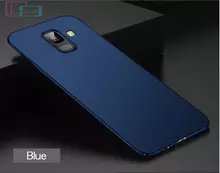 Чехол бампер для Samsung Galaxy A6 2018 Anomaly Matte Blue (Синий)