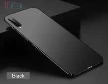 Чехол бампер для Samsung Galaxy A7 2018 Anomaly Matte Black (Черный)
