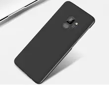 Чехол бампер для Samsung Galaxy S9 Plus Anomaly Matte Black (Черный)