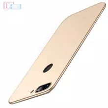 Чехол бампер для Xiaomi Mi8 Lite Anomaly Matte Gold (Золотой)