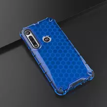 Чехол бампер для Motorola Moto G8 Play Anomaly Plasma Blue (Синий)
