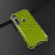 Чехол бампер для Motorola One Macro Anomaly Plasma Green (Зеленый)
