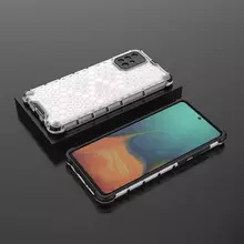 Чехол бампер для Samsung Galaxy A51 Anomaly Plasma White (Белый)