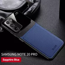 Чехол бампер для Samsung Galaxy S20 FE Anomaly Plexiglass Blue (Синий)
