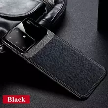 Чехол бампер для Samsung Galaxy S20 Ultra Anomaly Plexiglass Black (Черный)