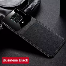 Чехол бампер для Xiaomi Redmi Note 9 Pro Max Anomaly Plexiglass Black (Черный)