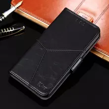 Чехол книжка для Xiaomi Mi10 Lite Anomaly Retro Book Black (Черный)