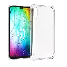 Чехол бампер для Samsung Galaxy A50 Anomaly Rugged Crystall Crystal Clear (Прозрачный)