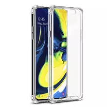 Чехол бампер для Samsung Galaxy A80 Anomaly Rugged Crystall Crystal Clear (Прозрачный)