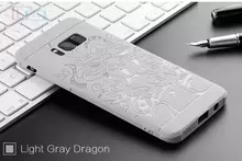 Чехол бампер для Samsung Galaxy S8 Plus G955F Anomaly Shock Gray Dragon (Серый Дракон)
