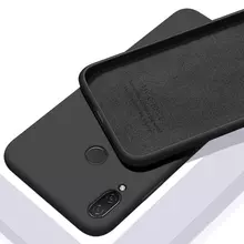 Чехол бампер для Samsung Galaxy A30s Anomaly Silicone Black (Черный)