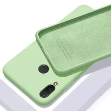Чехол бампер для Samsung Galaxy A20 Anomaly Silicone Light Green (Светло Зеленый)