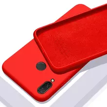 Чехол бампер для Samsung Galaxy A30s Anomaly Silicone Red (Красный)