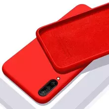 Чехол бампер для Samsung Galaxy A50 Anomaly Silicone Red (Красный)