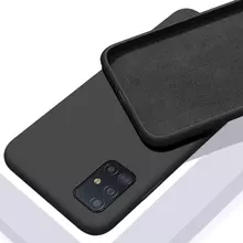 Чехол бампер для Samsung Galaxy S20 Ultra Anomaly Silicone Black (Черный)