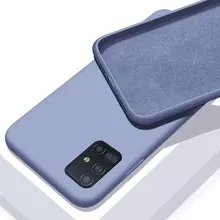 Чехол бампер для Samsung Galaxy S20 Ultra Anomaly Silicone Purple (Фиолетовый)
