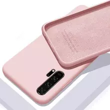 Чехол бампер для Huawei Honor 20 Pro Anomaly Silicone Sand Pink (Песочный Розовый)