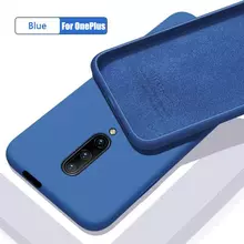 Чехол бампер для OnePlus 7T Pro Anomaly Silicone Blue (Синий)